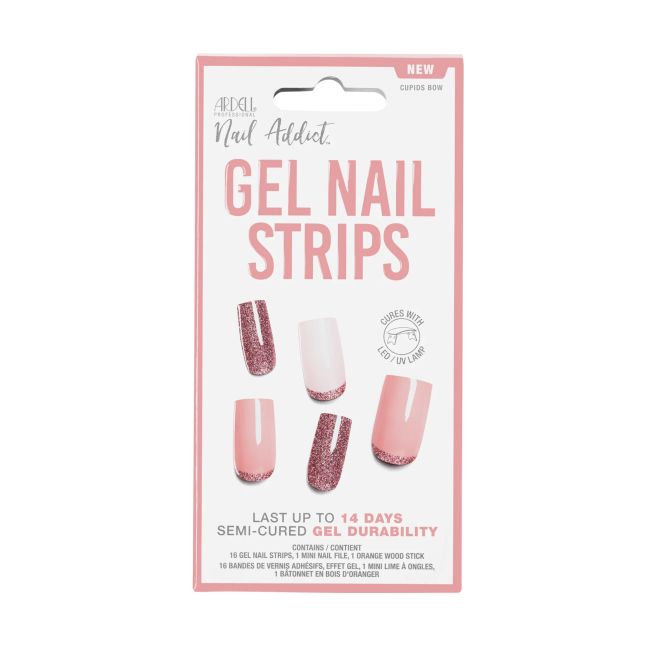 ARDELL NAIL ADDICT gelio nagų juostelės (16 vnt.)