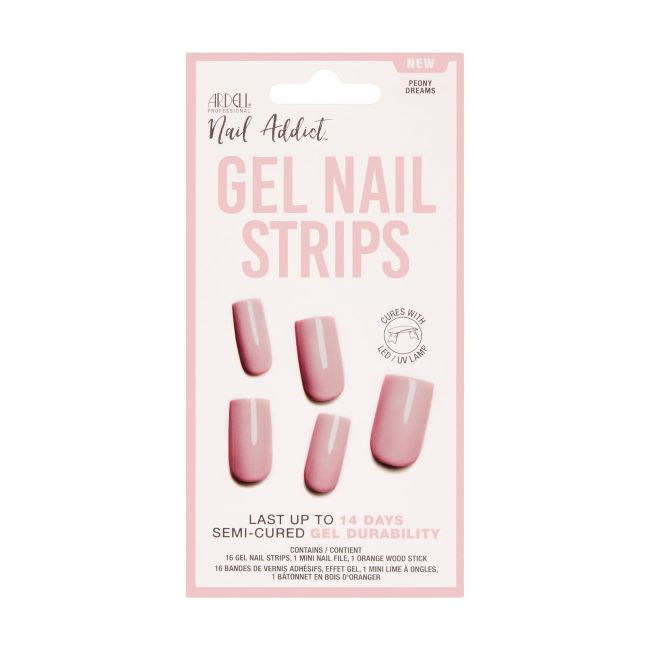 ARDELL NAIL ADDICT gelio nagų juostelės (16 vnt.)
