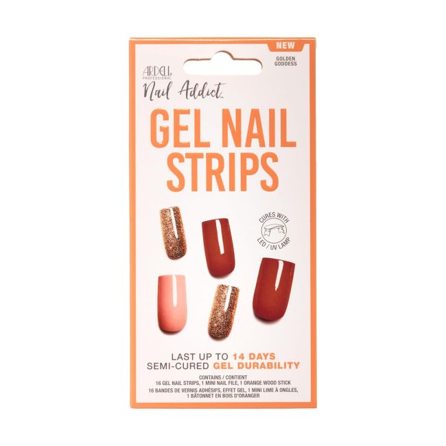 ARDELL NAIL ADDICT gelio nagų juostelės (16 vnt.)