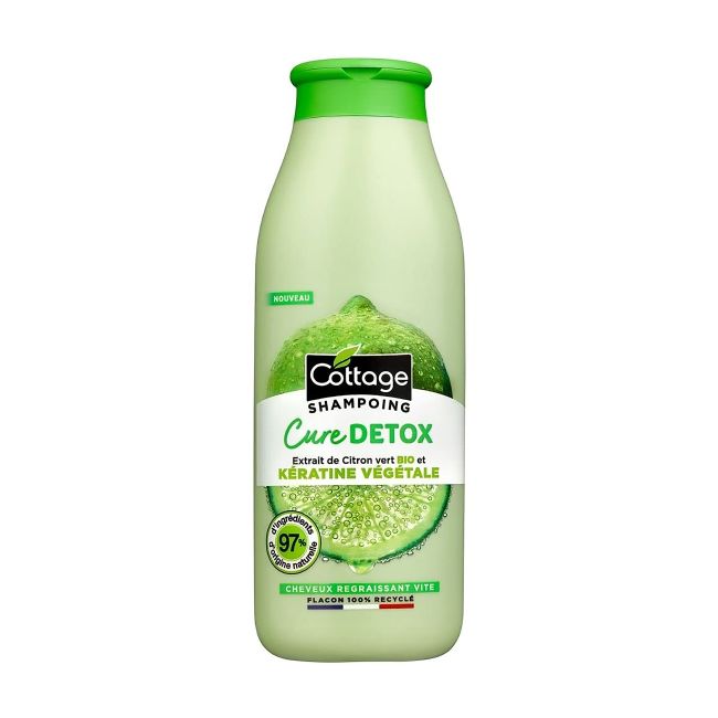 COTTAGE CURE DETOX plaukų šampūnas, 250 ml