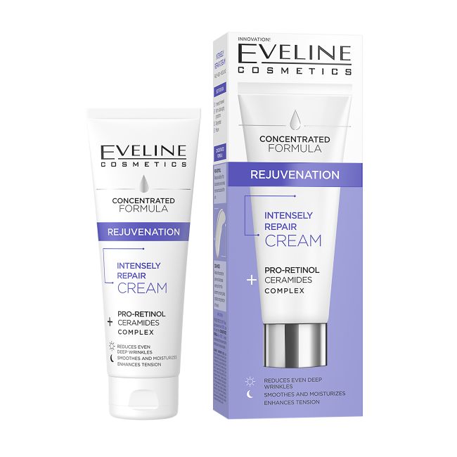EVELINE REJUVENATION INTENSELY REPAIR veido kremas, 50 ml