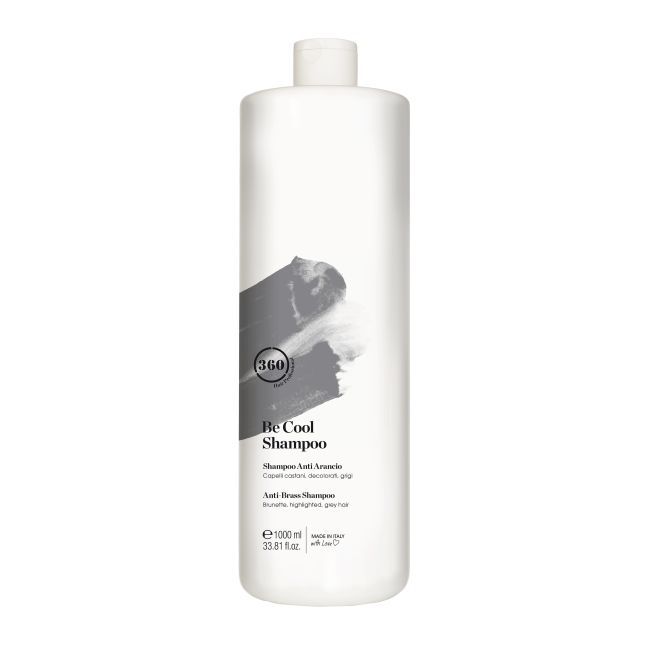 360 HAIR PROFESSIONAL BE COOL plaukų šampūnas, 1000 ml