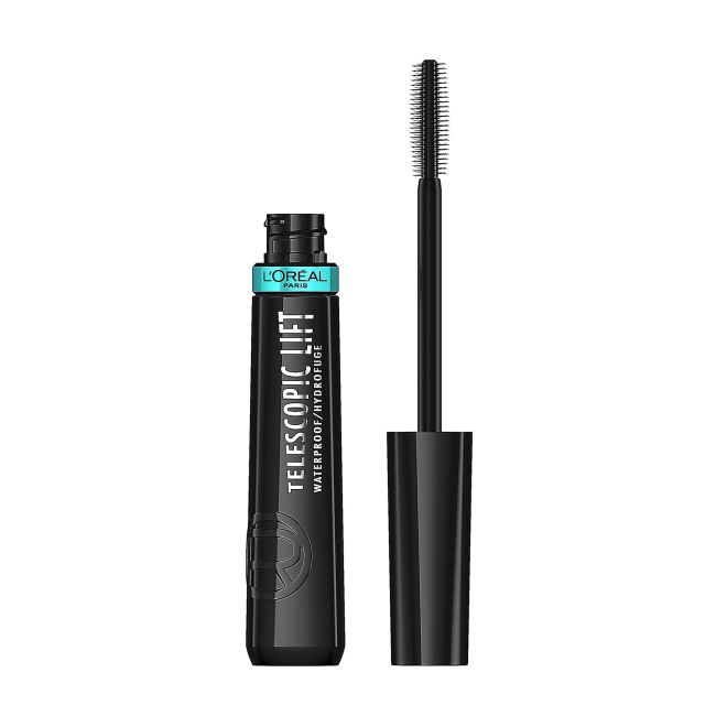 L'OREAL TELESCOPIC LIFT atsparus vandeniui blakstienų tušas, 9,9 ml