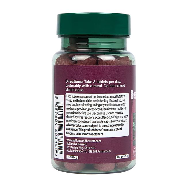 H&B burokėlių ekstraktas 945 mg, 90 tablečių