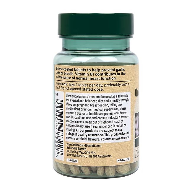 H&B bekvapis česnakas 1000 mg, 120 tablečių