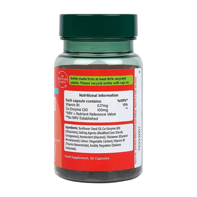 H&B HIGH STRENGTH kofermentas Q10 100 mg, 90 kapsulių