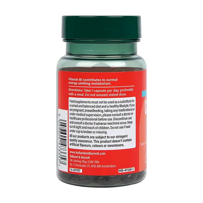 H&B HIGH STRENGTH kofermentas Q10 100 mg, 90 kapsulių