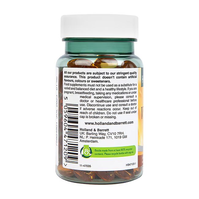 H&B vitaminas E 400 TV, 90 kapsulių