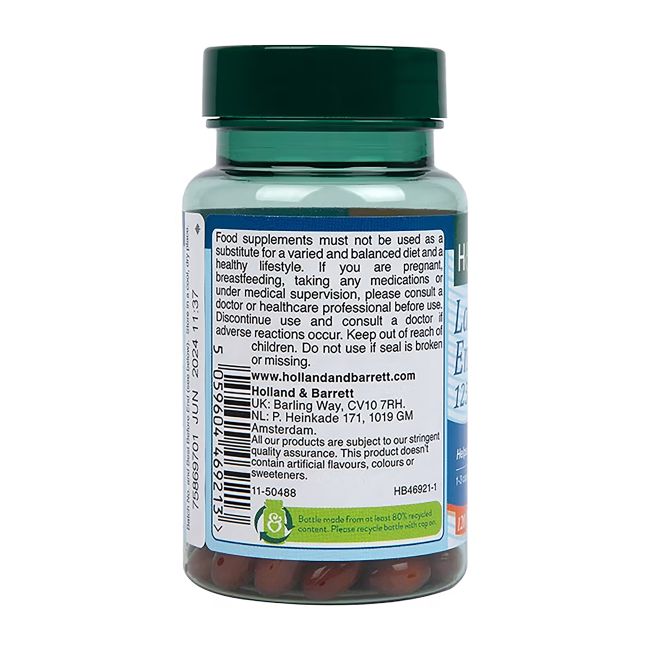 H&B laktazės enzimas 125 mg, 120 kapsulių