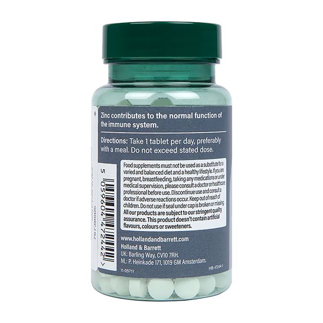 H&B cinkas 15 mg, 240 tablečių