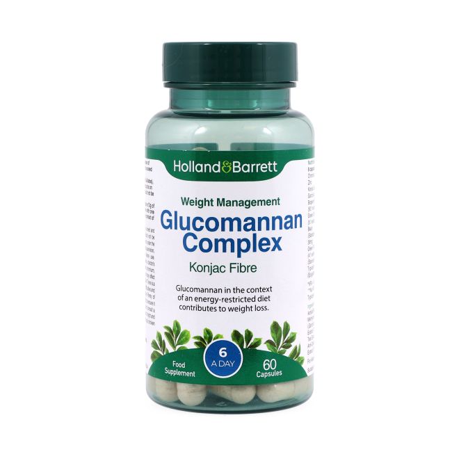 H&B gliukomano kompleksas, 60 kapsulių