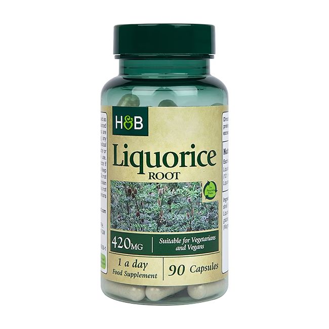 H&B saldymedžio šaknis 420 mg, 90 kapsulių