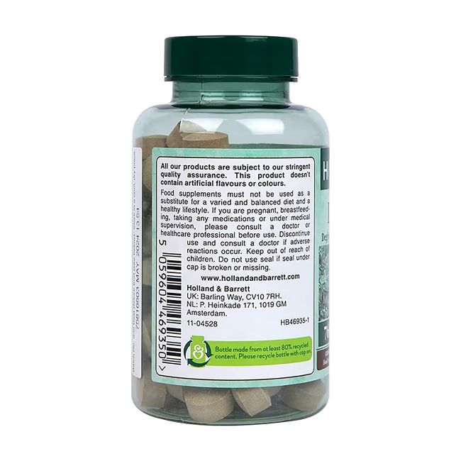 H&B saldymedžio ekstraktas 760 mg, 60 kramtomųjų tablečių