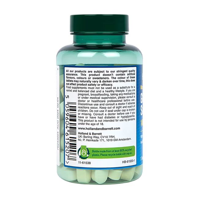 H&B MAX STRENGTH gliukozamino sulfatas 1400 mg, 60 tablečių