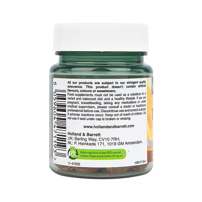 H&B vitaminas E 400 TV, 30 kapsulių