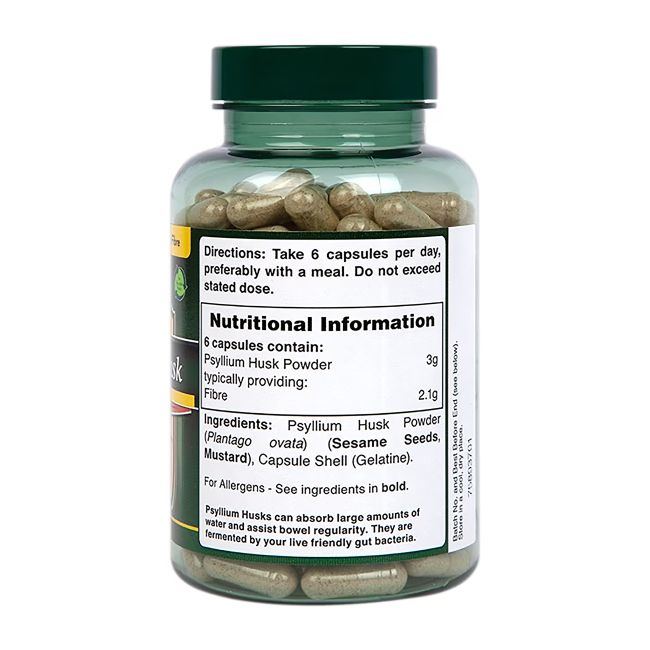H&B balkšvųjų gysločių sėklų luobelės 3000 mg, 180 kapsulių