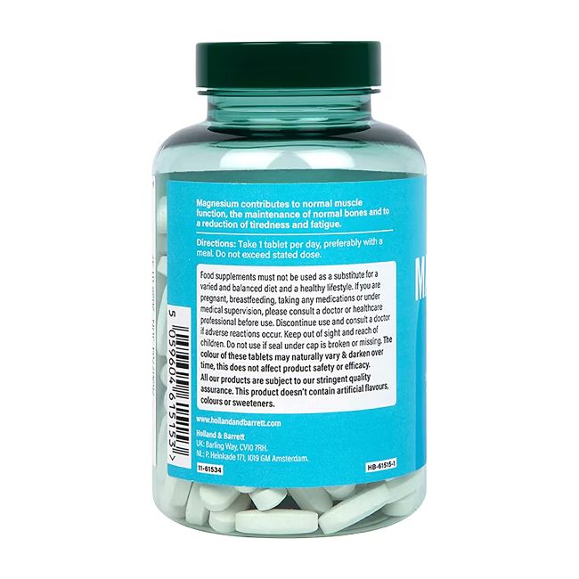 H&B magnis 375 mg, 180 tablečių