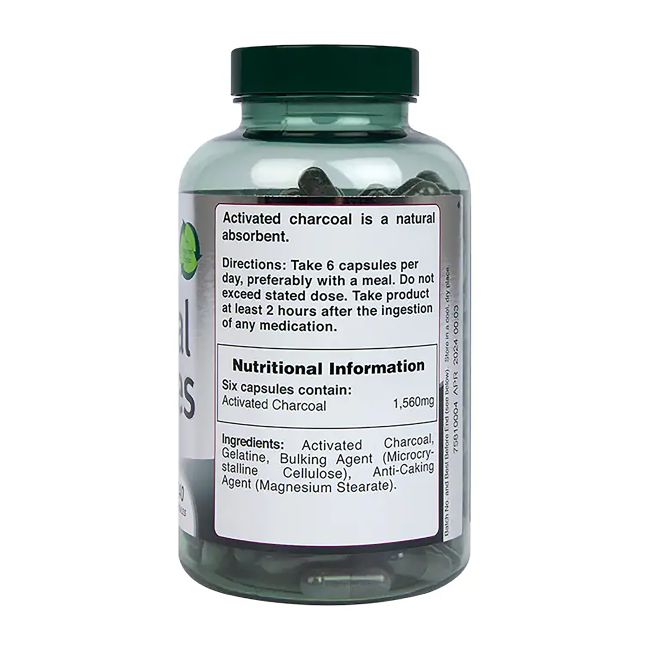 H&B aktyvuota anglis 1560 mg, 240 kapsulių