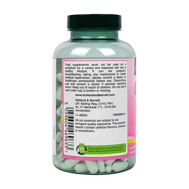 H&B kalcis, magnis, cinkas ir vitaminas D, 240 tablečių