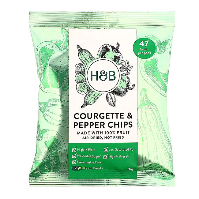 HOLLAND & BARRETT cukinijų ir paprikų traškučiai 16, g