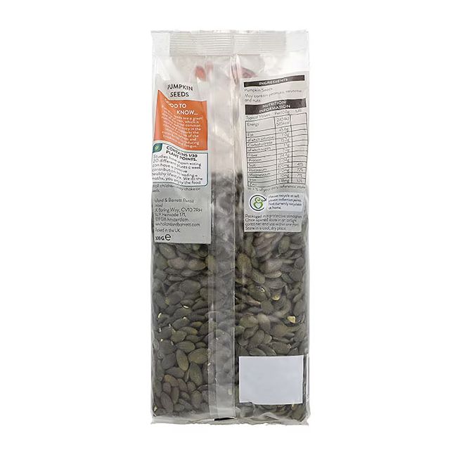 HOLLAND & BARRETT moliūgų sėklos, 500 g