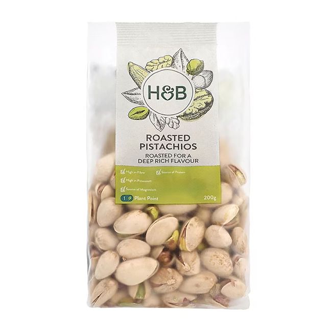 HOLLAND & BARRETT skrudinti pistacijų riešutai, 200 g
