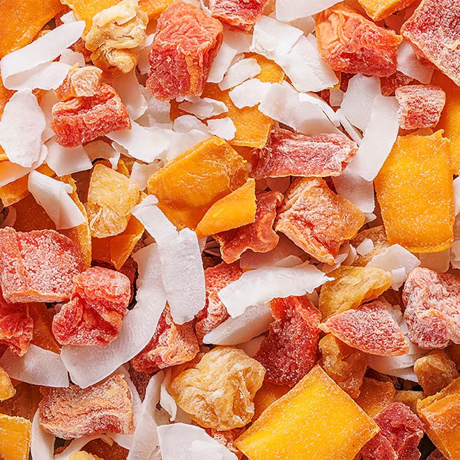 HOLLAND & BARRETT TROPICAL TRAIL MIX džiovintų vaisių mišinys, 210 g
