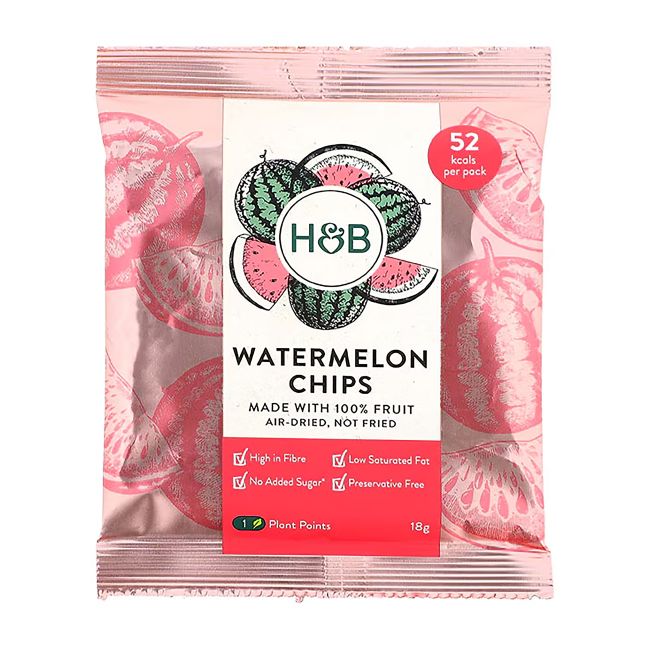 HOLLAND & BARRETT arbūzų traškučiai, 18 g