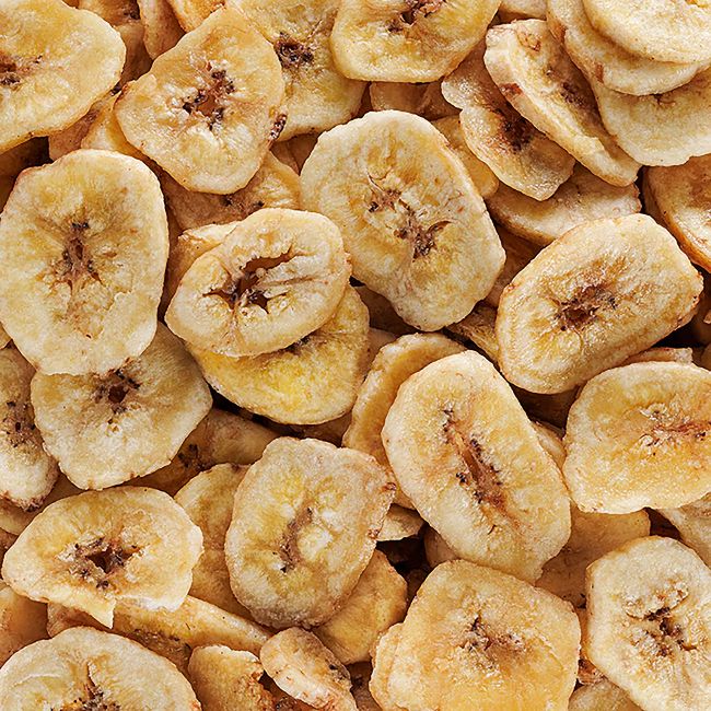 HOLLAND & BARRETT traškūs bananų traškučiai, 210 g