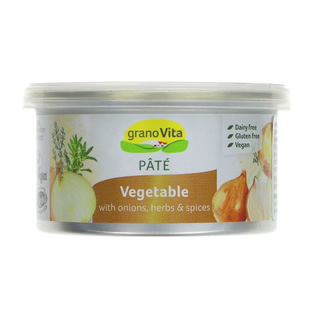 GRANO VITA daržovių paštetas, 125 g