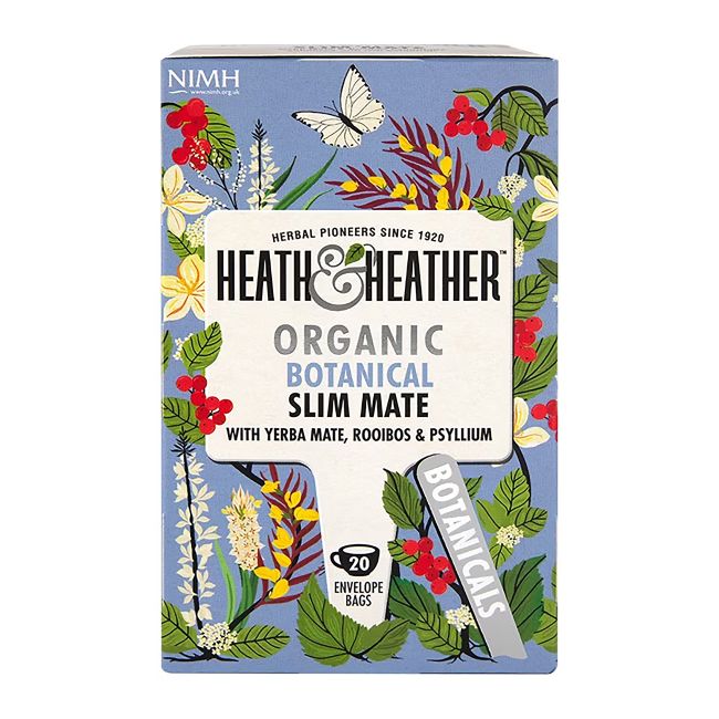 HEATH & HEATHER BOTANICAL ekologiška arbata lieknėjimui, 20 vnt.