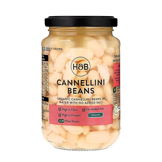 HOLLAND & BARRETT CANNELLINI pupelės, 340 g