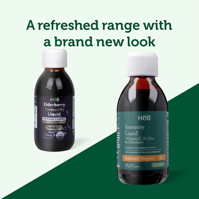 H&B šeivamedis imunitetui, skystis, 150 ml