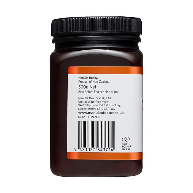 MANUKA DOCTOR MONOFLORAL MANUKA HONEY MGO 70 medus, 500 g