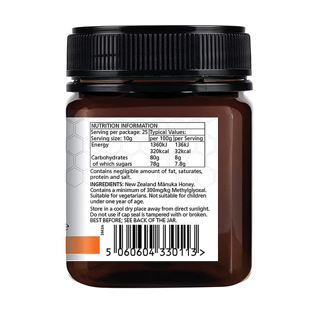 MANUKA LAB MANUKA MGO 300 medus, 250 g