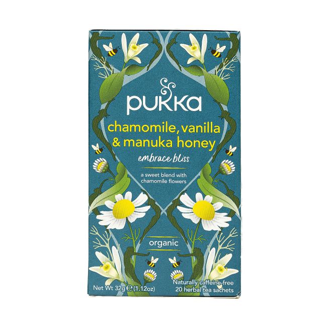 PUKKA CHAMOMILE VANILLA & MANUKA HONEY arbata, 20 vnt.
