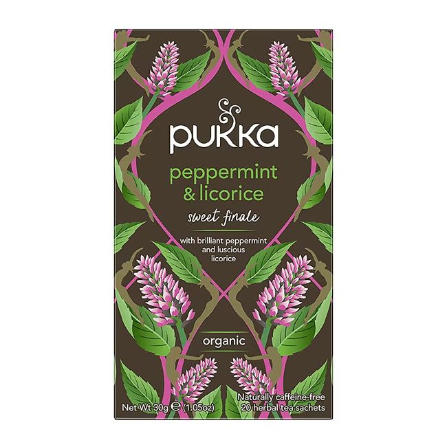 PUKKA PEPPERMINT & LICORICE arbata, 20 vnt.