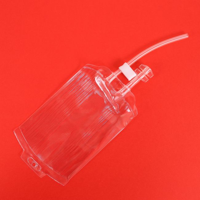 HELOVINO dekoracija - dekoratyvinis plastikinis maišelis kraujui