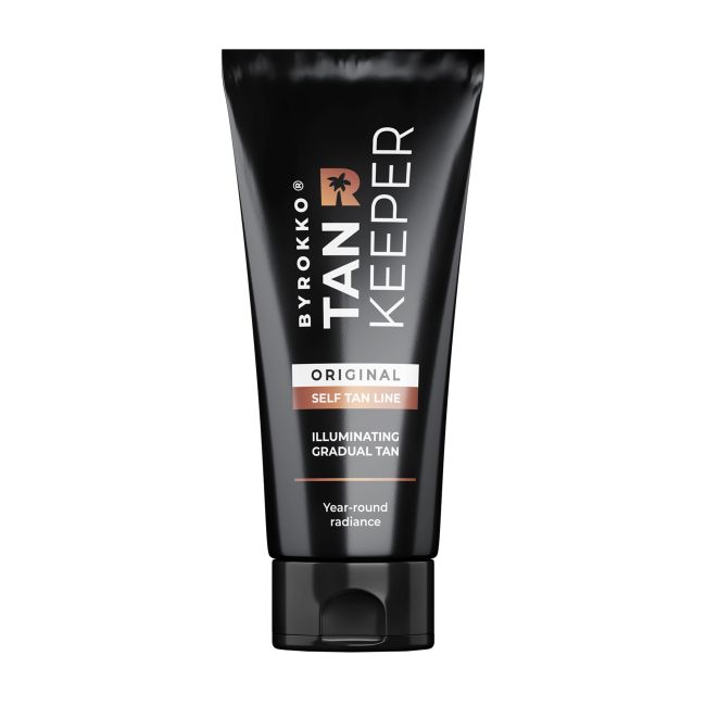 BYROKKO TAN KEEPER ORIGINAL laipsnišką įdegį suteikiantis kūno drėkiklis, 200 ml