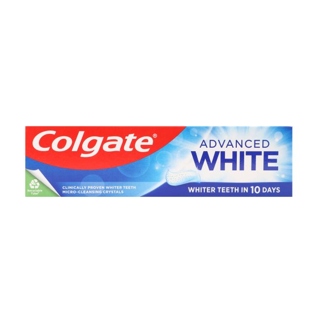 COLGATE ADVANCED WHITE dantų pasta, 75 ml