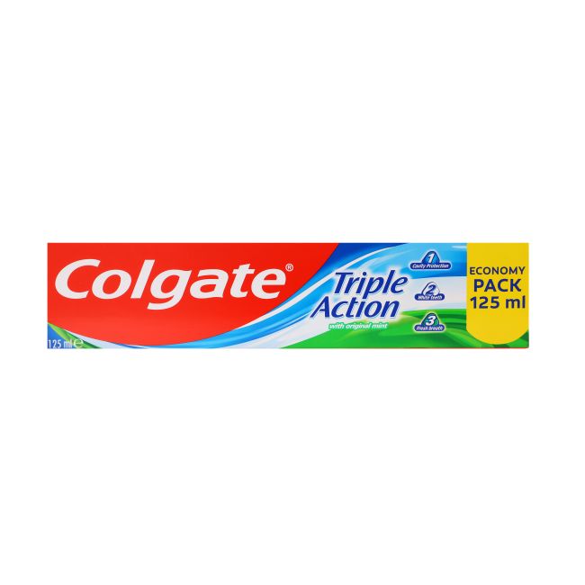 COLGATE TRIPLE ACTION dantų pasta, 125 ml