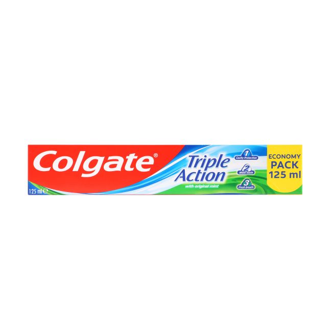 COLGATE TRIPLE ACTION dantų pasta, 125 ml