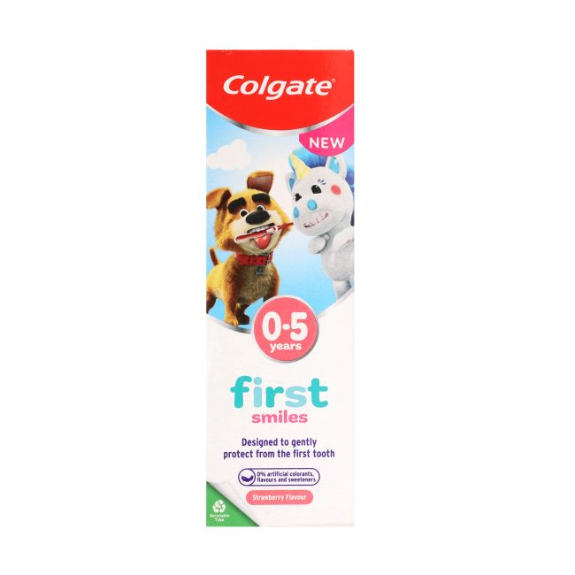 COLGATE FIRST SMILES 0-5 YEARS vaikų dantų pasta, 50 ml