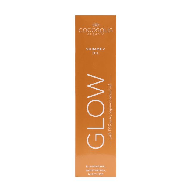 COCOSOLIS SOLIS GLOW SHIMMER sausasis veido ir kūno aliejus, 110 ml