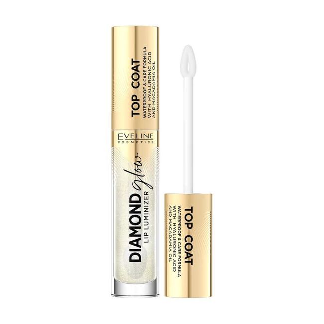 EVELINE DIAMOND GLOW WATERPROOF lūpų blizgis, 4,5 ml