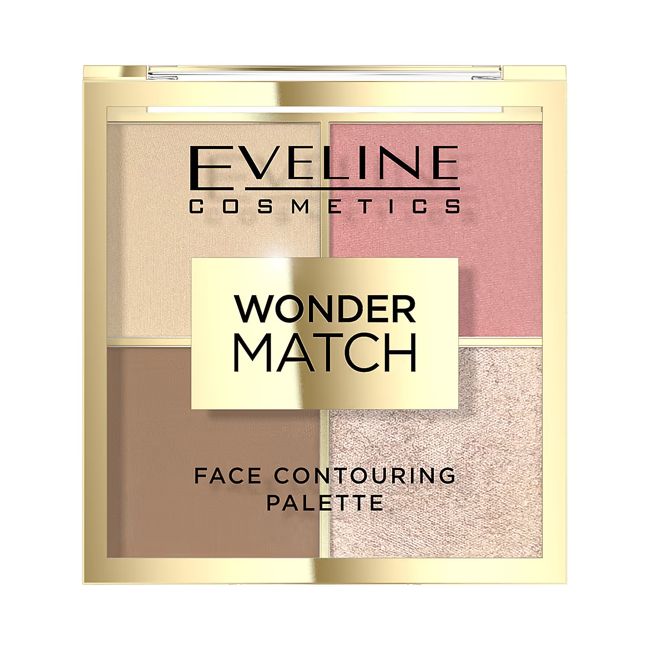 EVELINE WONDER MATCH veido kontūravimo paletė, 10,8 g