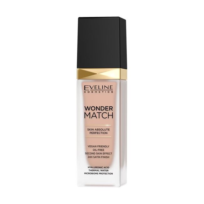 EVELINE WONDER MATCH makiažo pagrindas, 30 ml