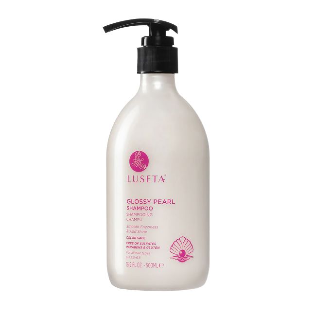 LUSETA GLOSSY PEARL plaukų šampūnas, 500 ml