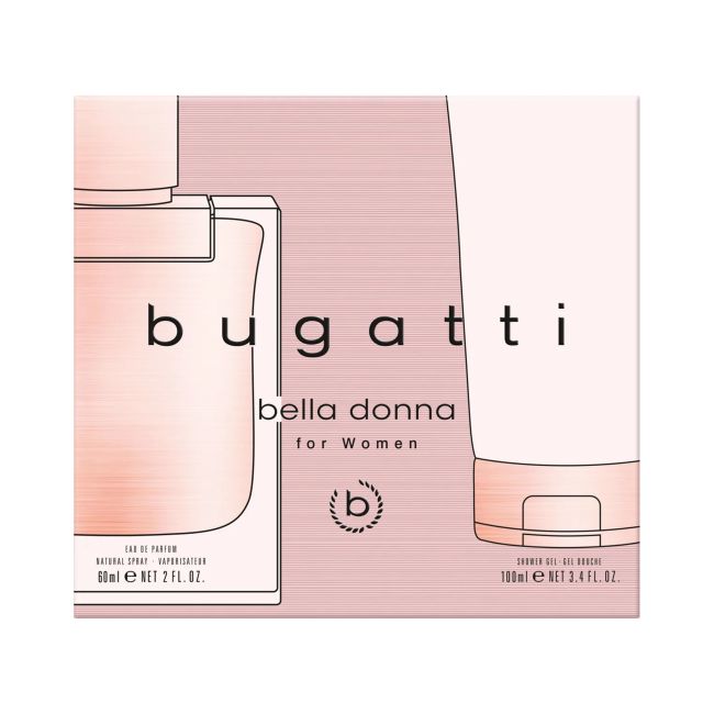 BUGATTI BELLA DONNA moterų kosmetikos rinkinys