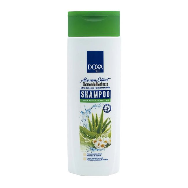 DOXA LIFE ALOE VERA EXTRACT CHAMOMILE FRESHNESS plaukų šampūnas, 400 ml